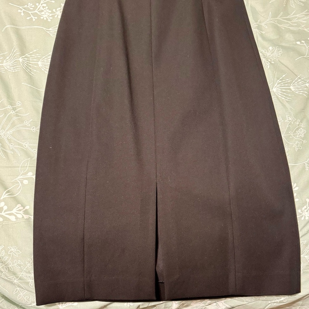 Banana Republic Black Midi Cocktail Dress-NWT - Picture 6 of 8